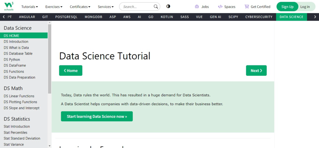 Learn Data Science (Best Ai News Blogs)
