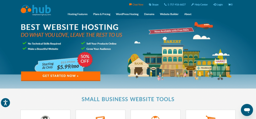 WebHostingHub (Best Web Hosting For Ai Business )