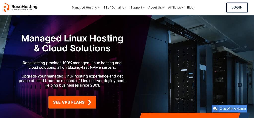 Rosehosting.com (Best Web Hosting For Ai Business )