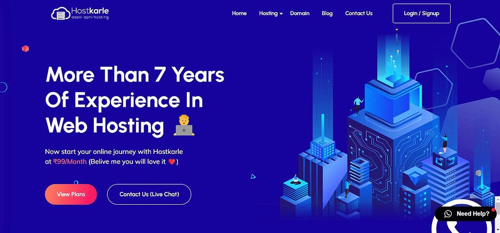 hostkarle.in (Best Web Hosting For Ai Business )