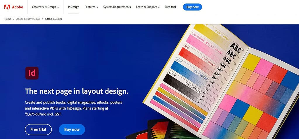 Adobe InDesign (Best Media Kit Generators)