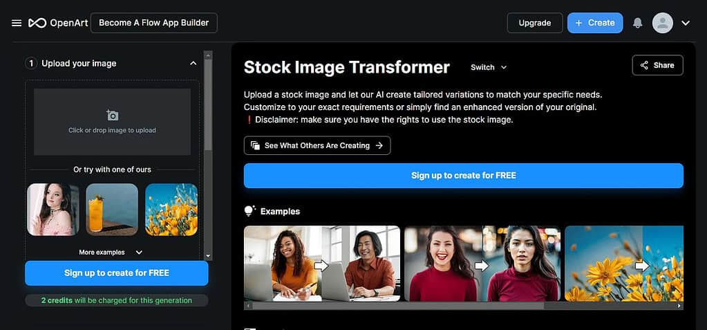 Stock Image Transformer (Best AI Cartoonizer Tools )