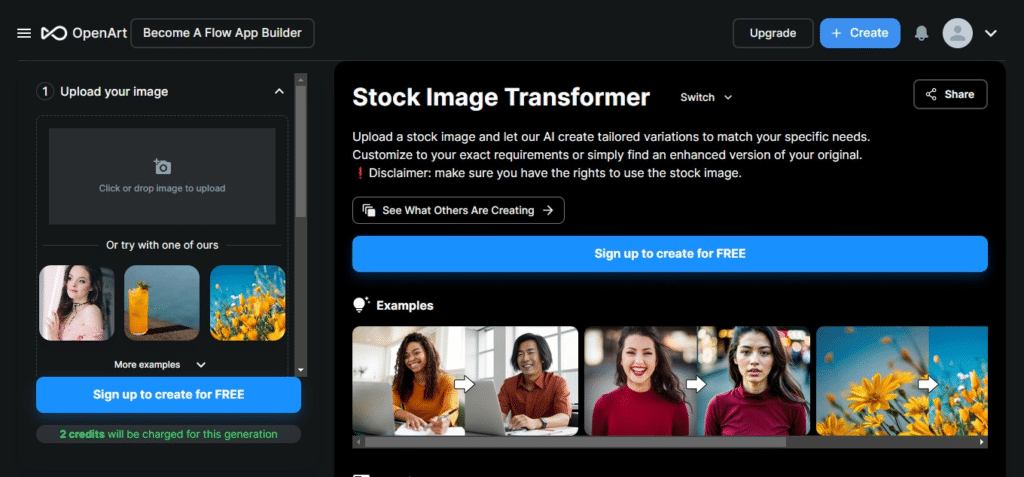 Stock Image Transformer  (Best AI Cartoonizer Tools )