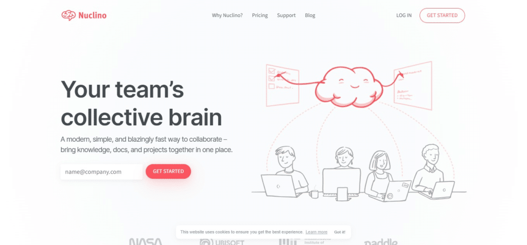 Nuclino (Best Evernote Alternatives & Competitors for Note-Taking )