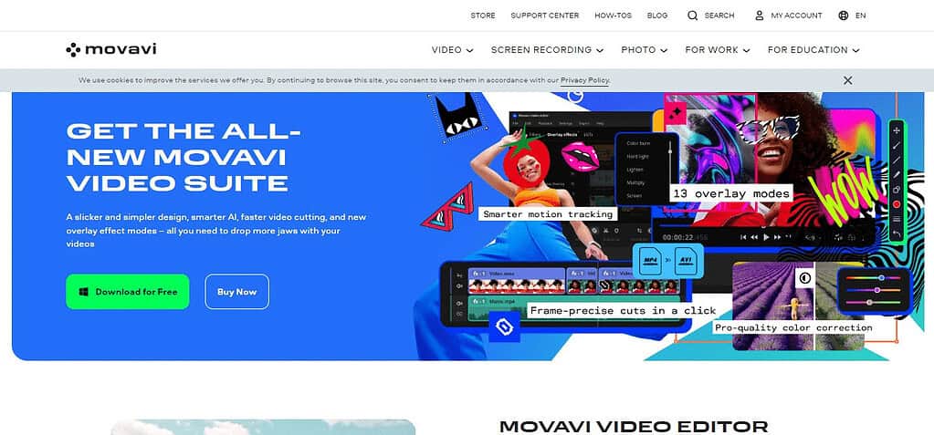 Movavi (Best Screen Recorder Apps for Mac )