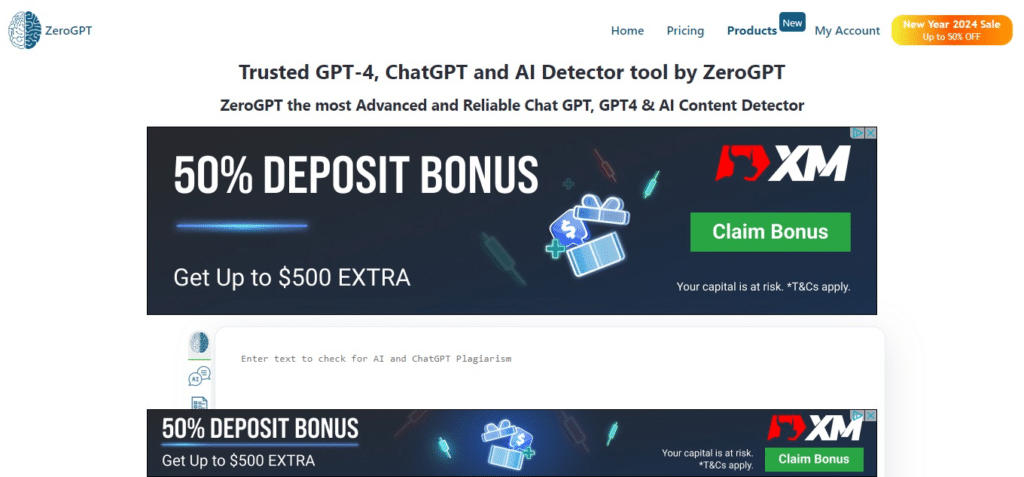 ZeroGPT (Best Ai Detector Free)