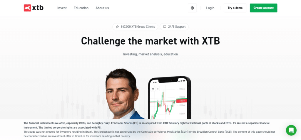 XTB (Best Ai Trading Platform Uk)