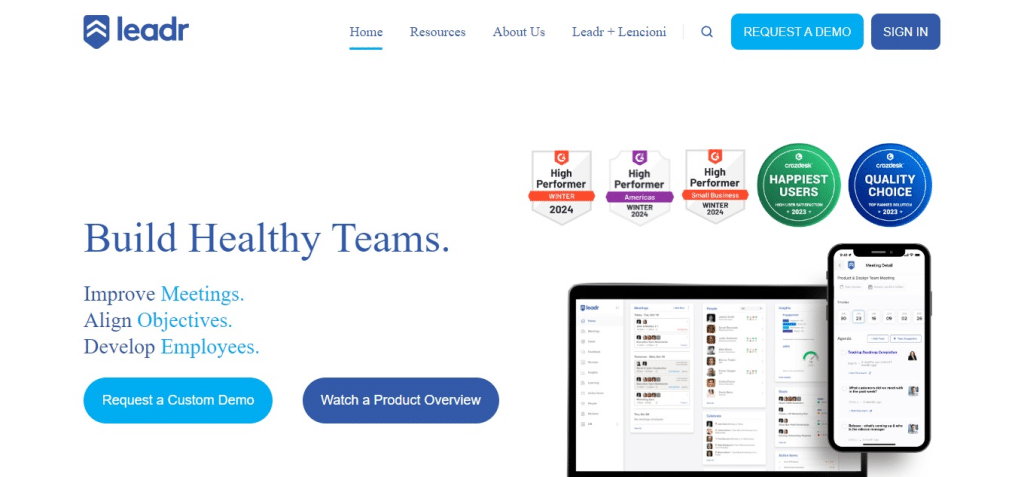 Leadr (Best Employee Engagement Software )