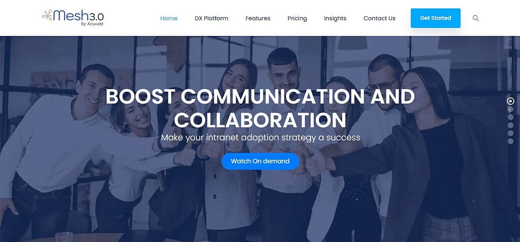 Mesh Intranet (Best Employee Engagement Software )