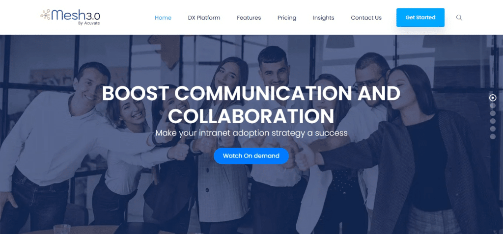 Mesh Intranet (Best Employee Engagement Software )