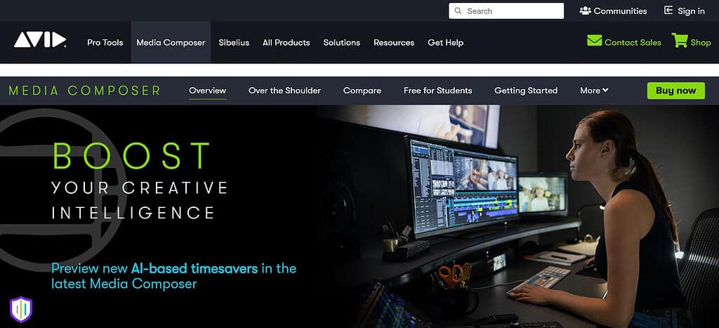Avid Media Composer (Best Video Software)