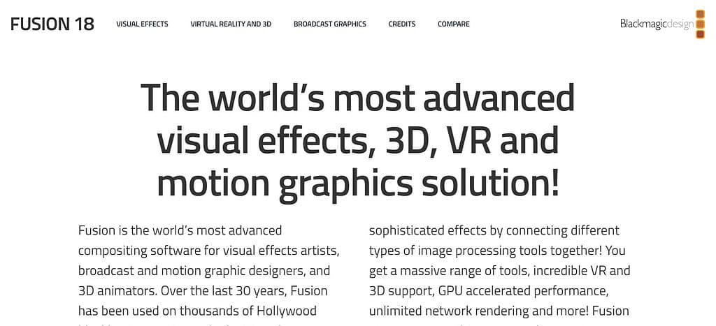 Blackmagic Fusion