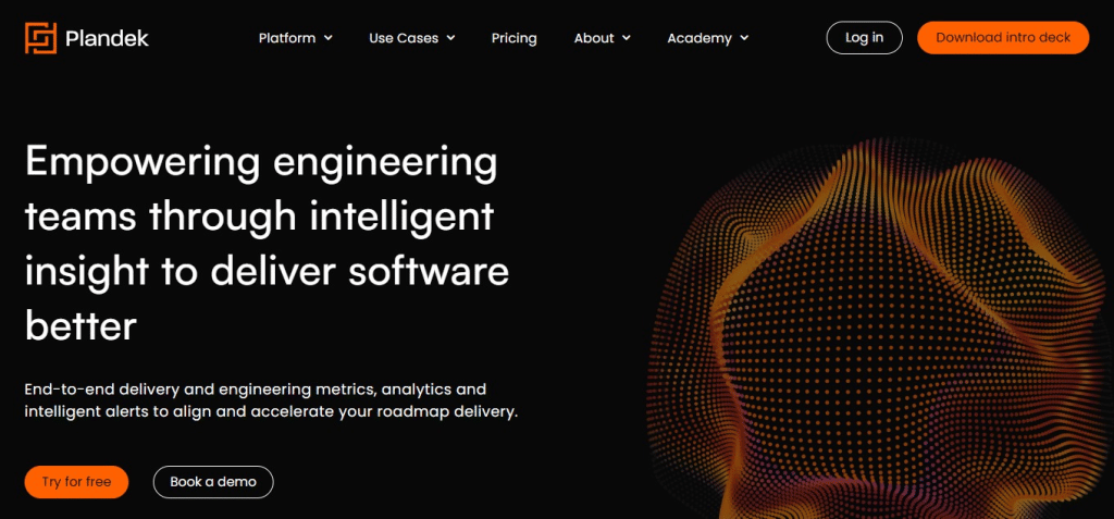 Plandek (Best Application Development Software )