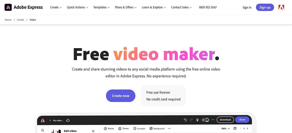 Adobe Spark Video