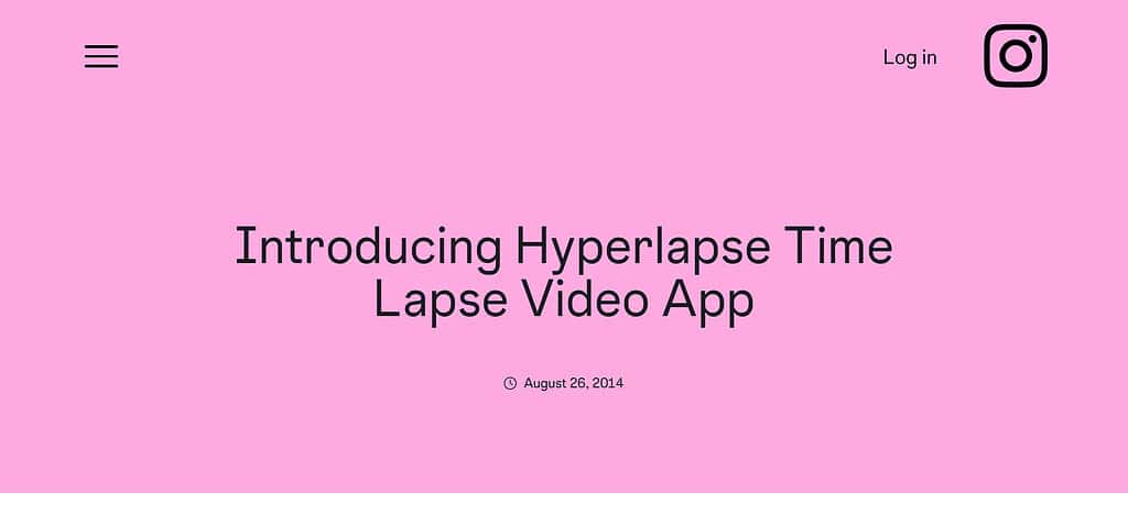Hyperlapse by Instagram