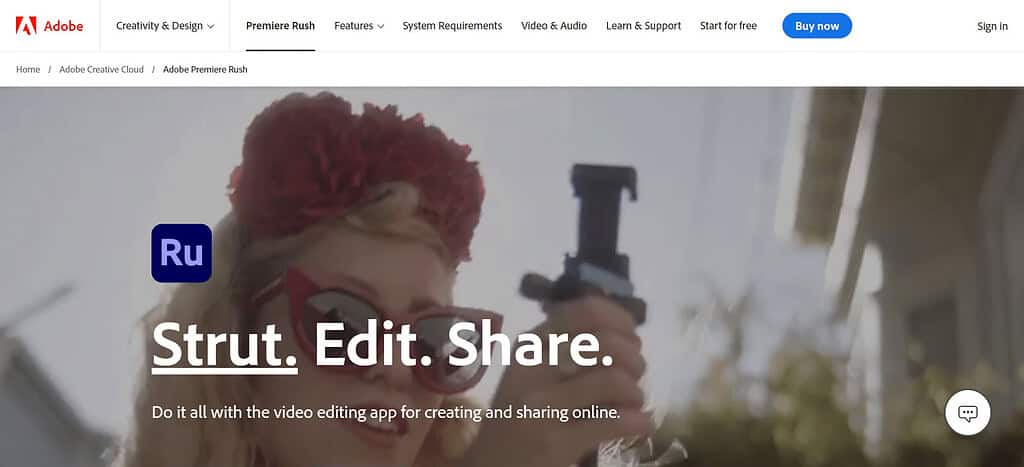 Adobe Premiere Rush