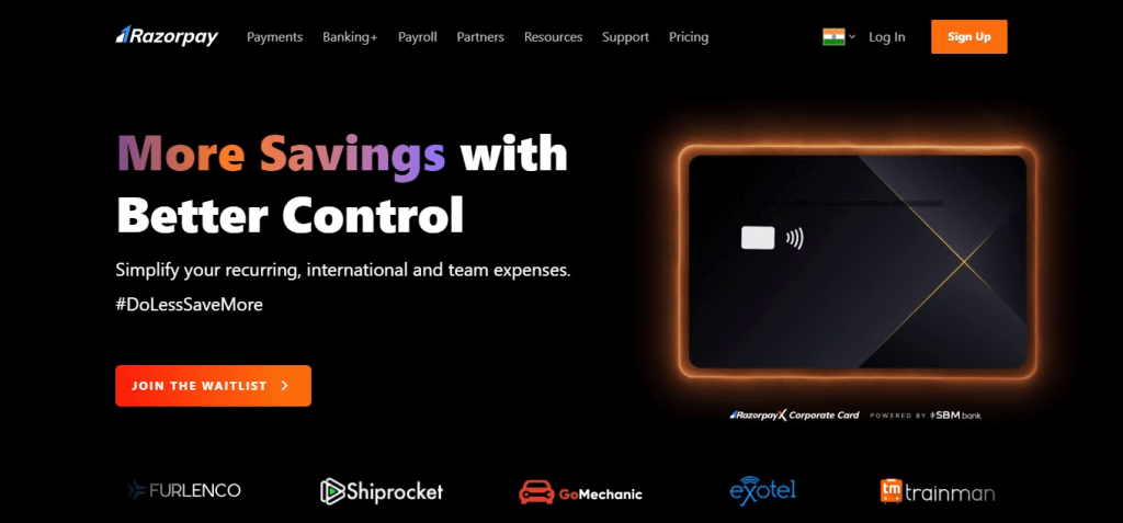 RazorPayX Corporate Cards