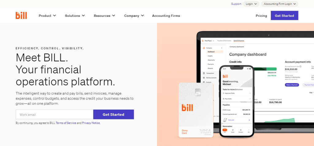 Bill.com (Best Invoice Management Software)