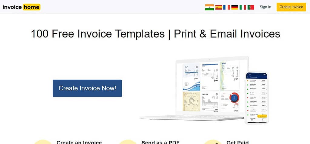 Invoice Home
