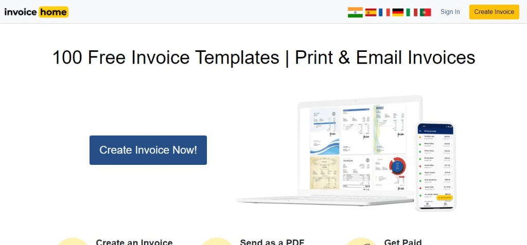 Invoice Home