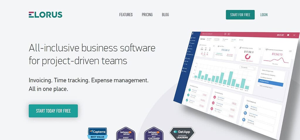 Elorus (Best Invoice Management Software)