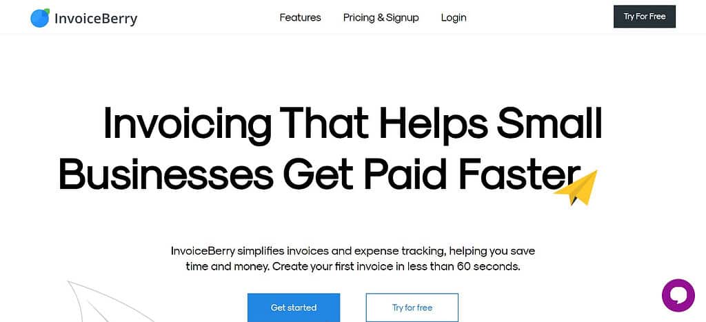 Invoice Berry (Best Invoice Management Software)