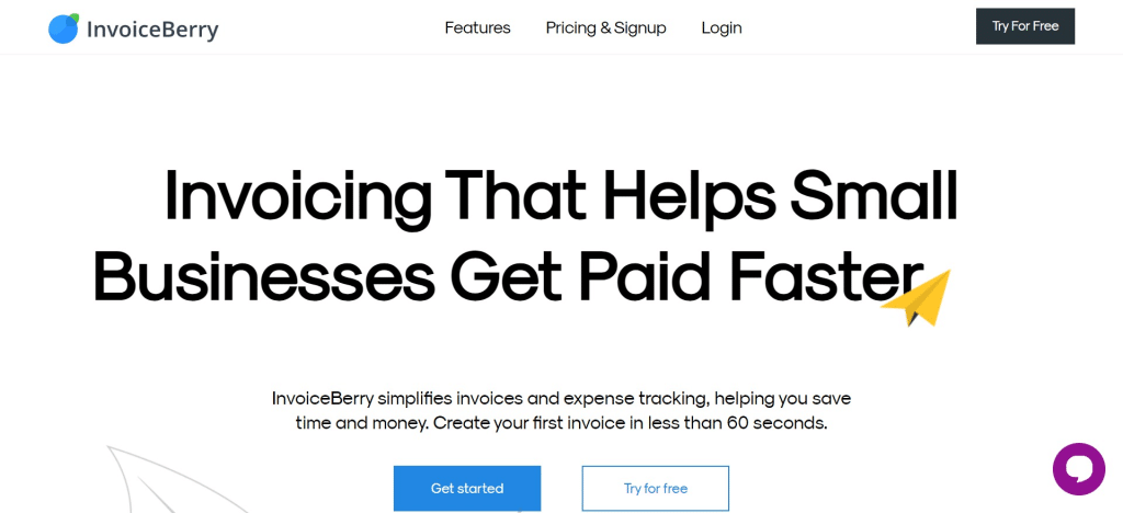 Invoice Berry (Best Invoice Management Software)