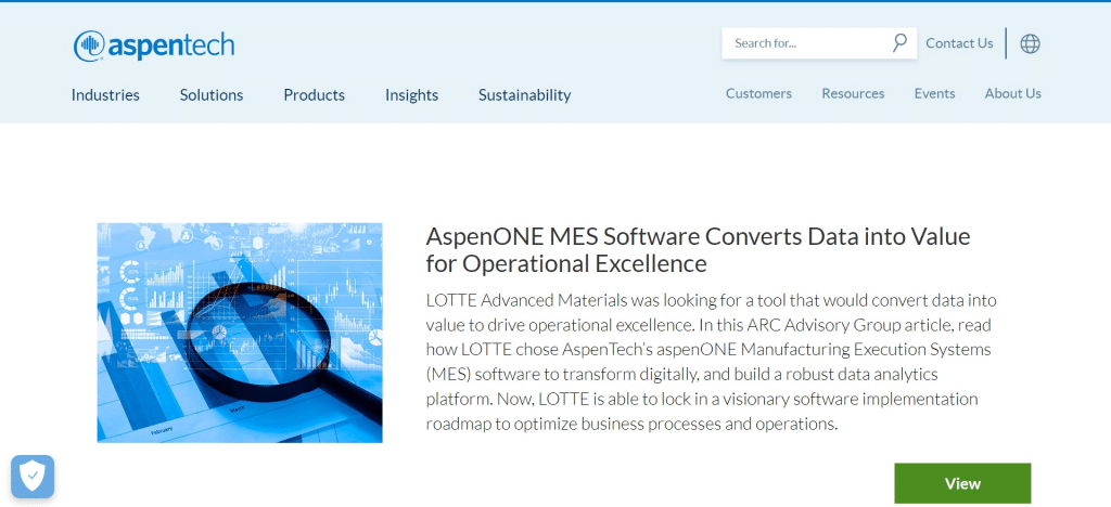 aspenONE MES
