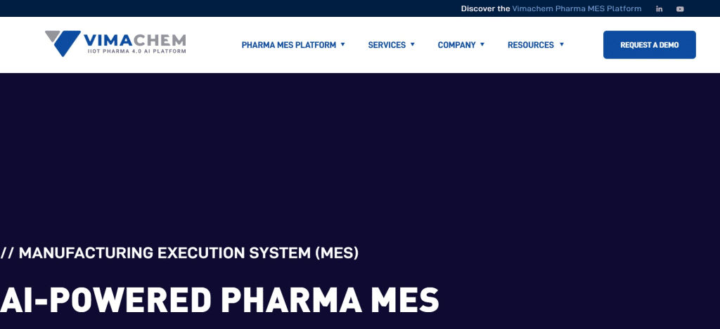 Vimachem Pharma MES Platform