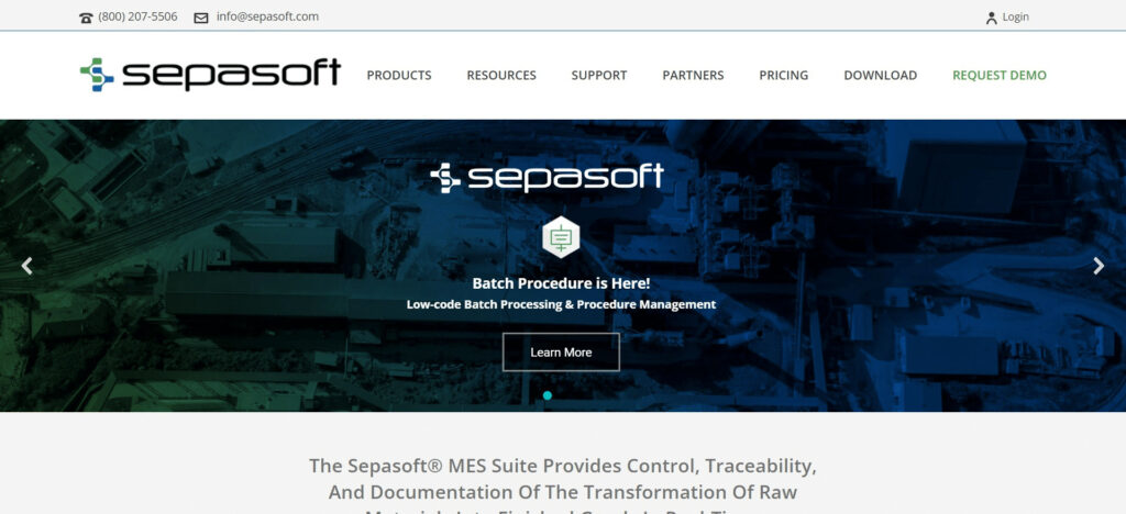 Sepasoft MES