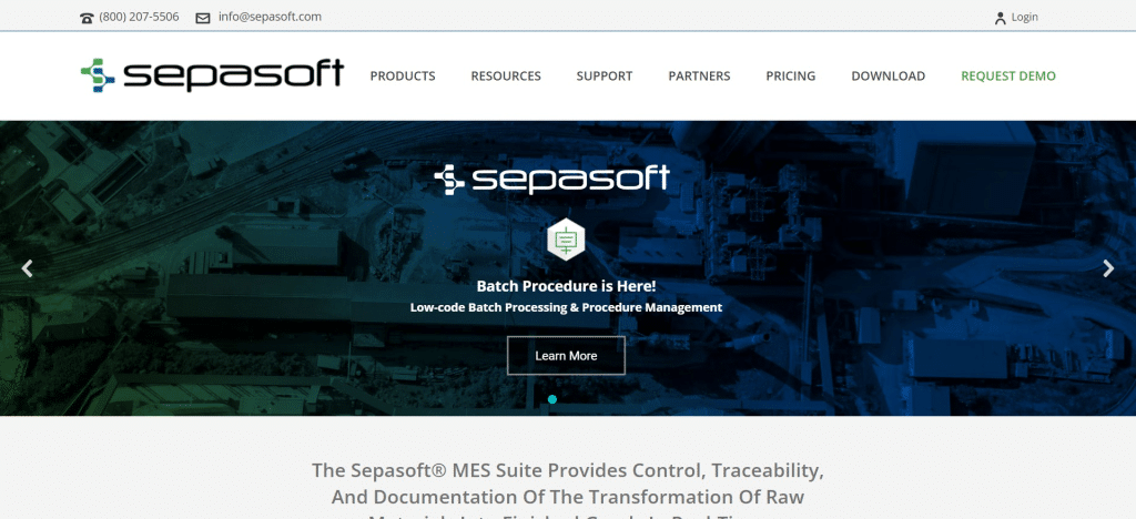 Sepasoft MES