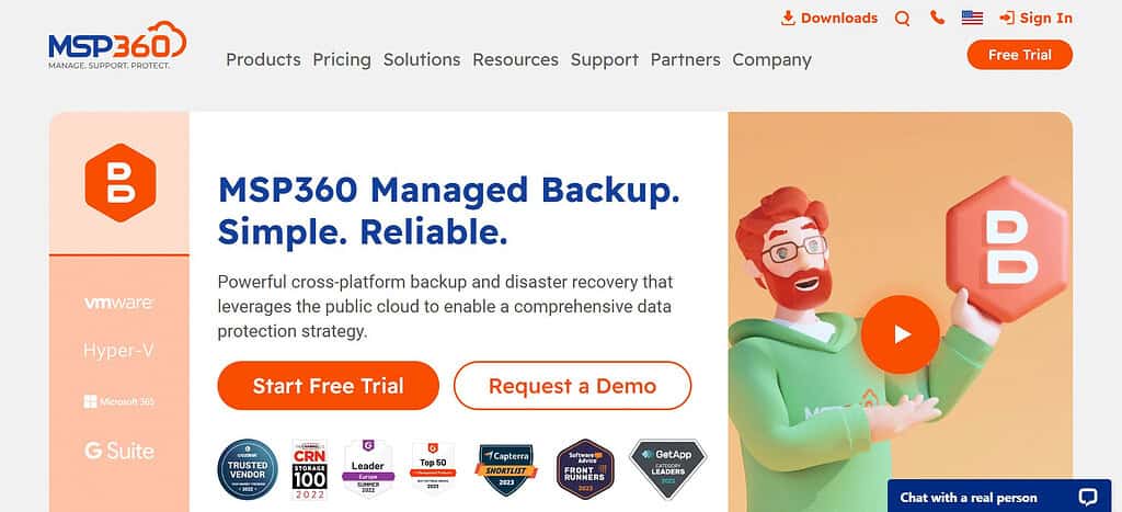 MSP360 Managed Backup (Best Online Backup Software)