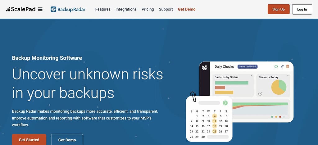 ScalePad Backup Radar (Best Online Backup Software)