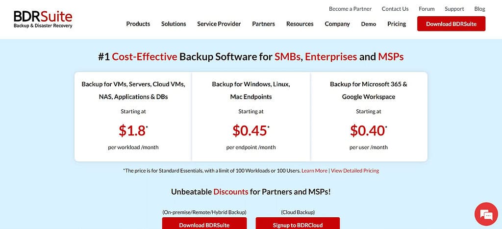 BDRSuite
