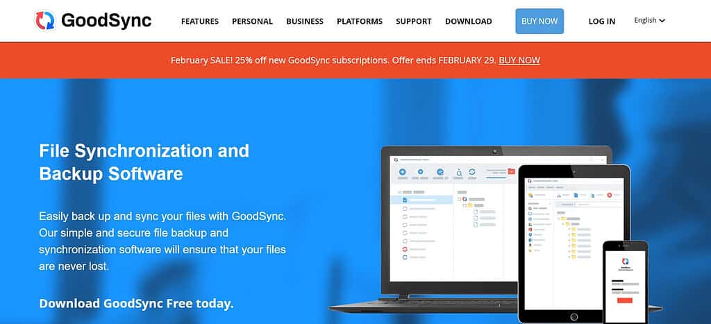 GoodSync (Best Online Backup Software)
