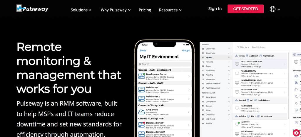 Pulseway (Best IT Asset Management Software )