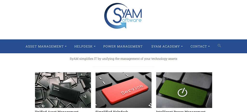 Syam Software (Best IT Asset Management Software )