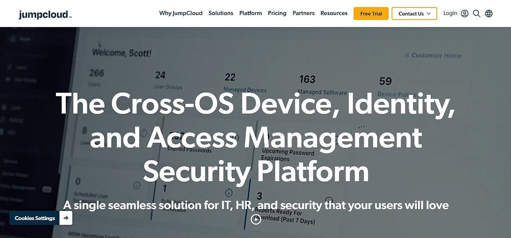 JumpCloud Directory Platform