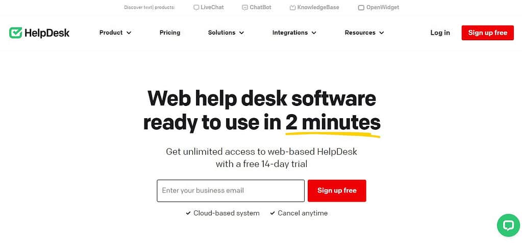 Web Help Desk