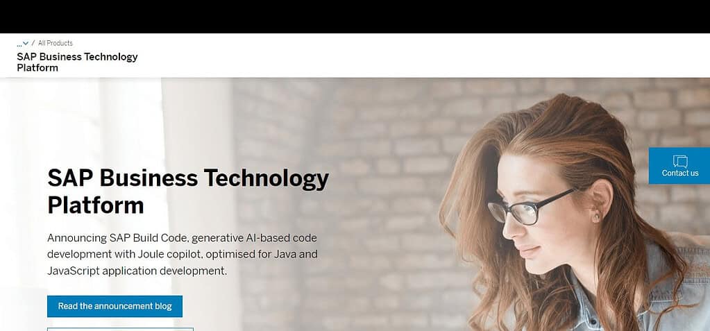 SAP Business Technology Platform
