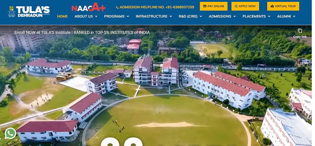 Tula's Institute (Best Software Engineering Schools)