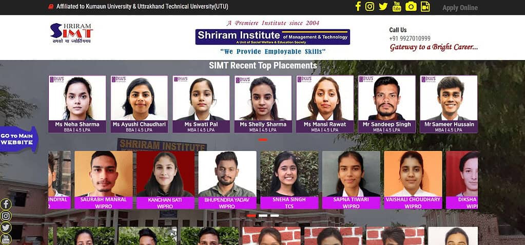Shri Ram Institute of Technology (Best Software Engineering Schools)