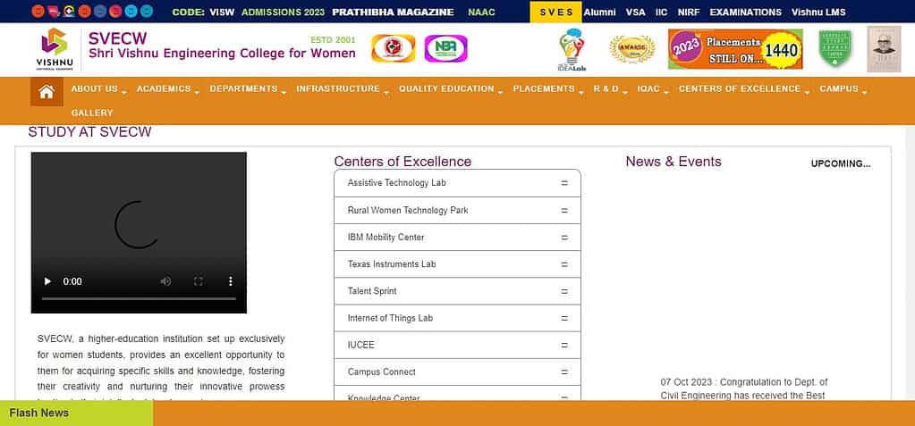 Shri Vishnu Engineering College for Women