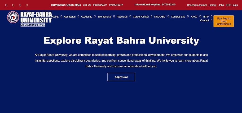Rayat Bahra University