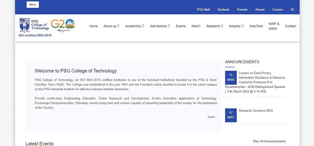 P.S.G College of Technology