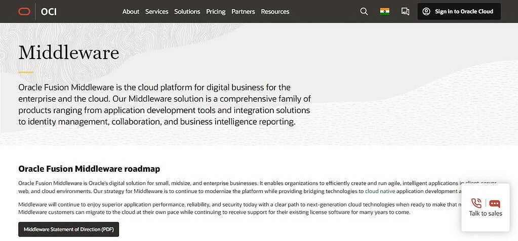 Oracle Fusion Middleware