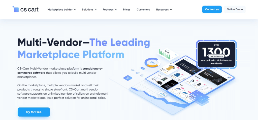 CS-Cart Multi-Vendor (Best Cloud Platform as a Service (PaaS) Software)