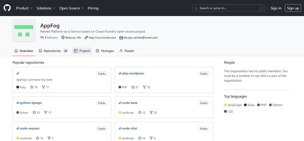 AppFog