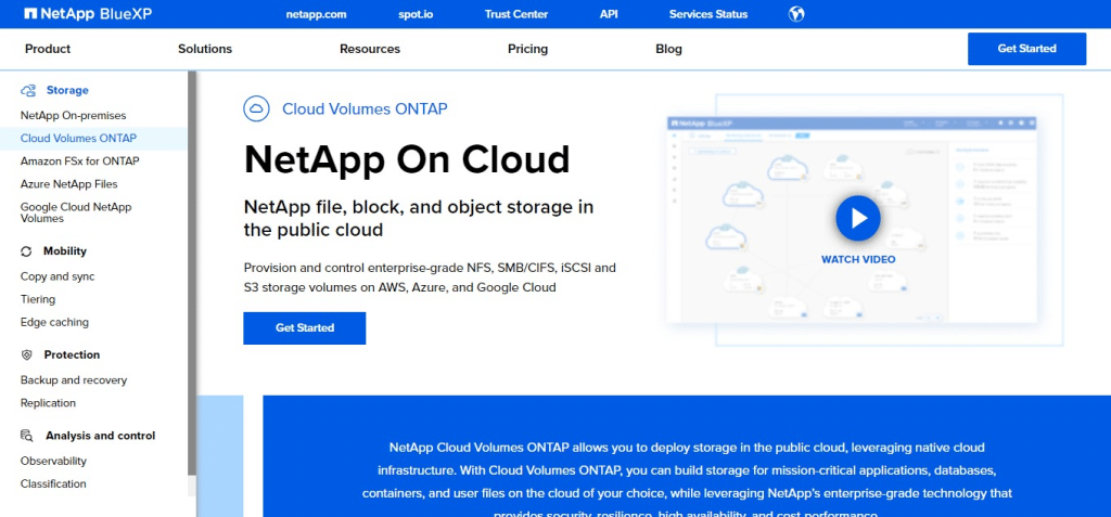  NetApp Cloud Volumes ONTAP (Best Cloud Platform as a Service (PaaS) Software)
