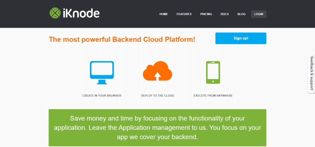  iKnode (Best Cloud Platform as a Service (PaaS) Software)